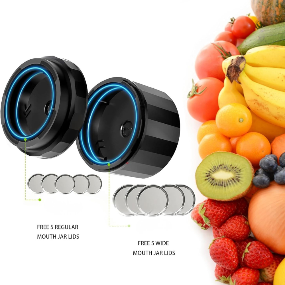 FreshCap™ | Jar Vacuum Sealer