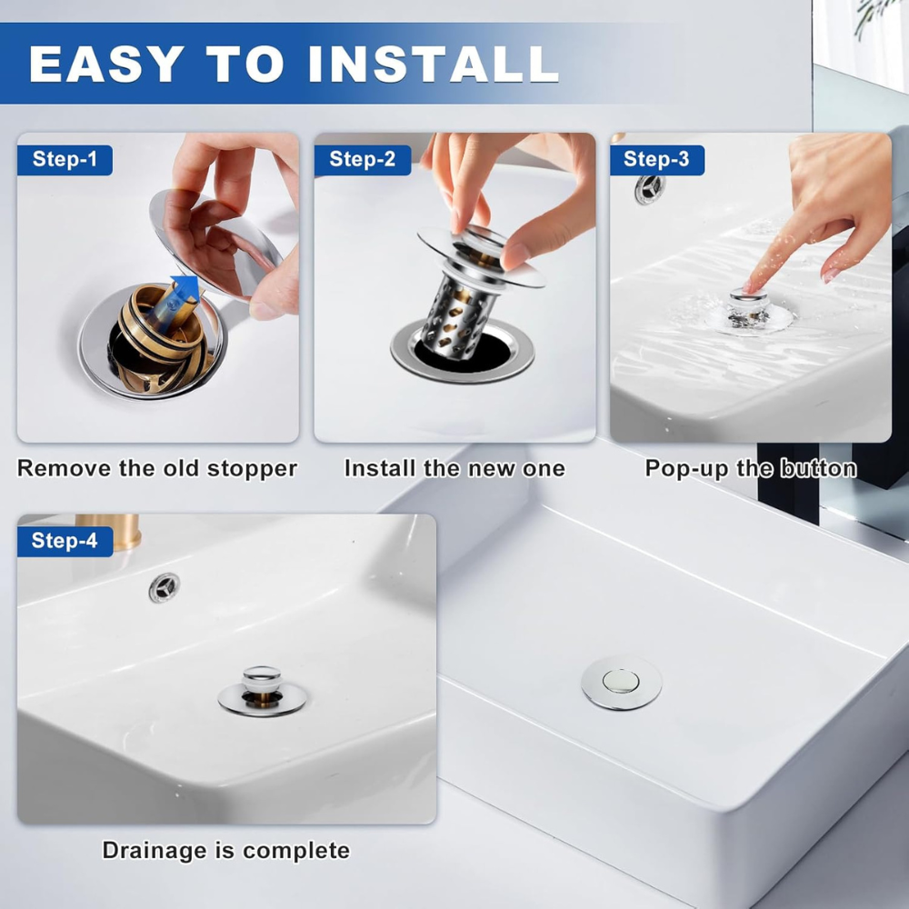 Drain Pop-Up Stopper