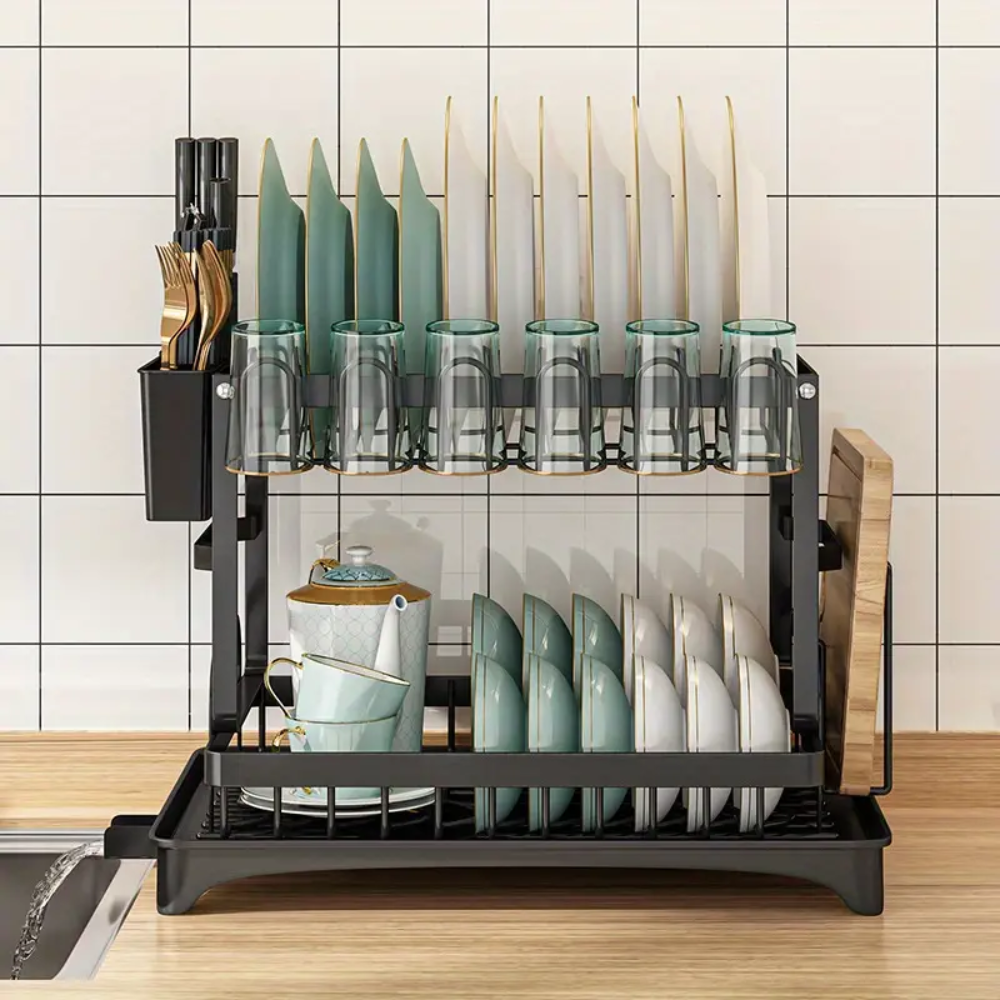 Double Layer Dish Rack