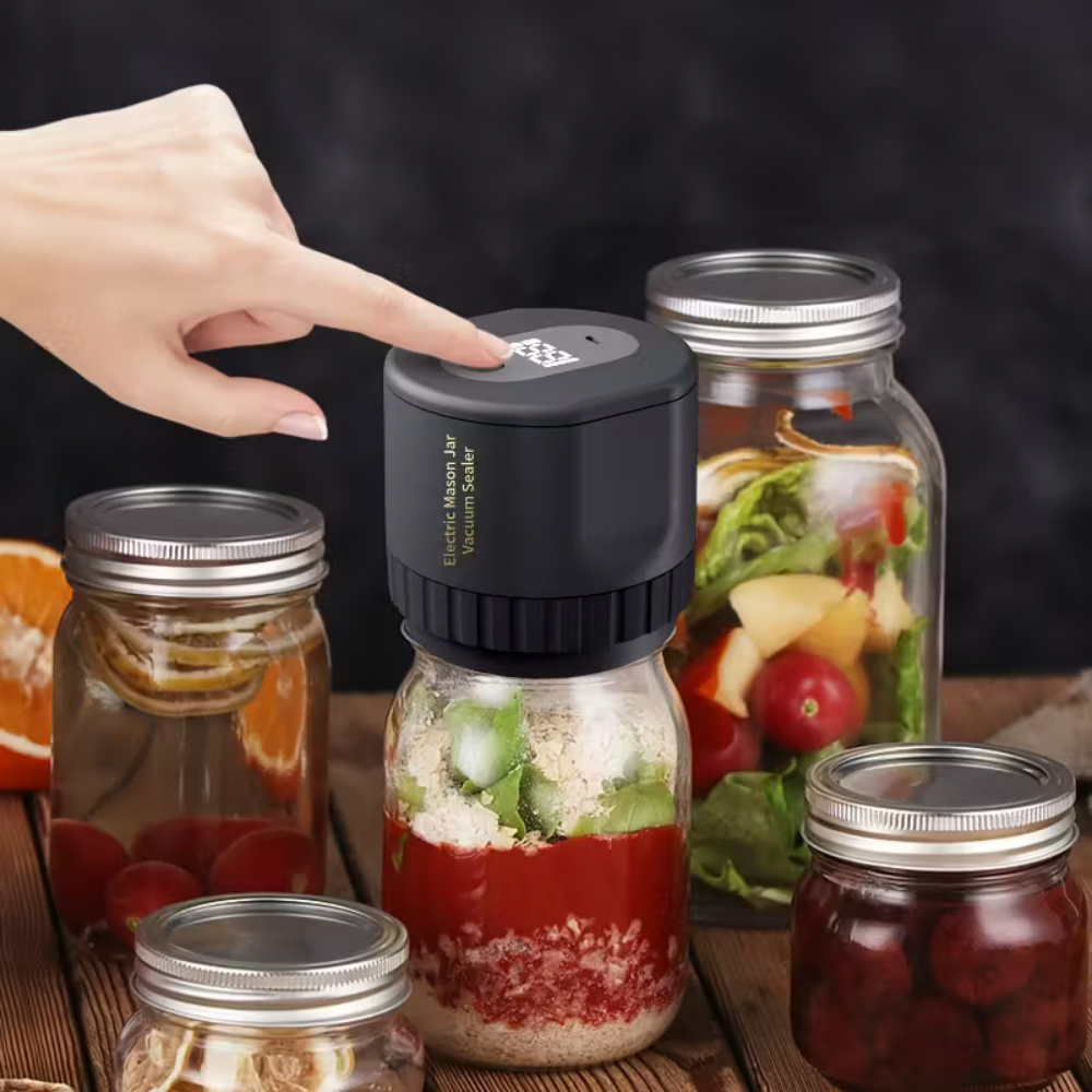 FreshCap™ | Jar Vacuum Sealer
