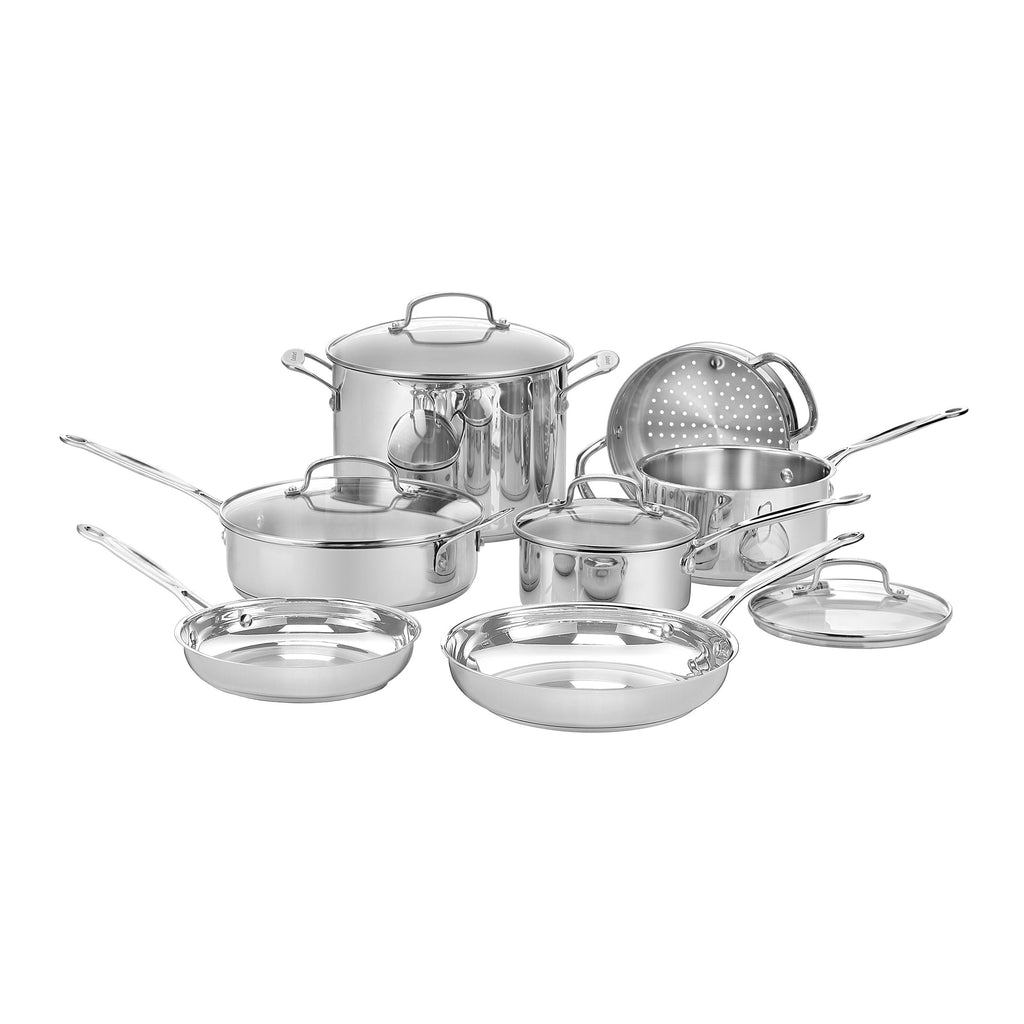Set de Ollas de Acero Inoxidable de 11 piezas Chef ́s Classic