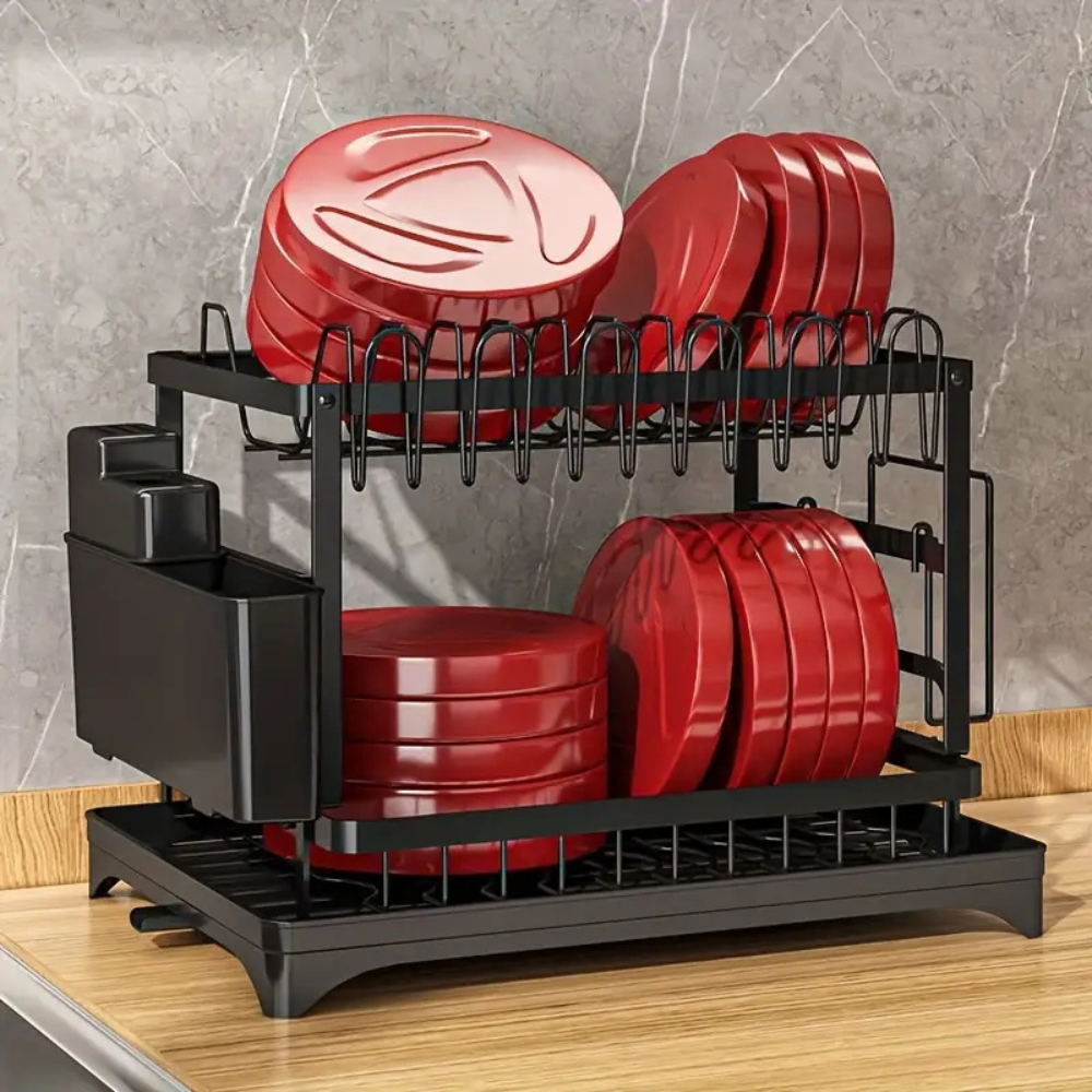 Double Layer Dish Rack
