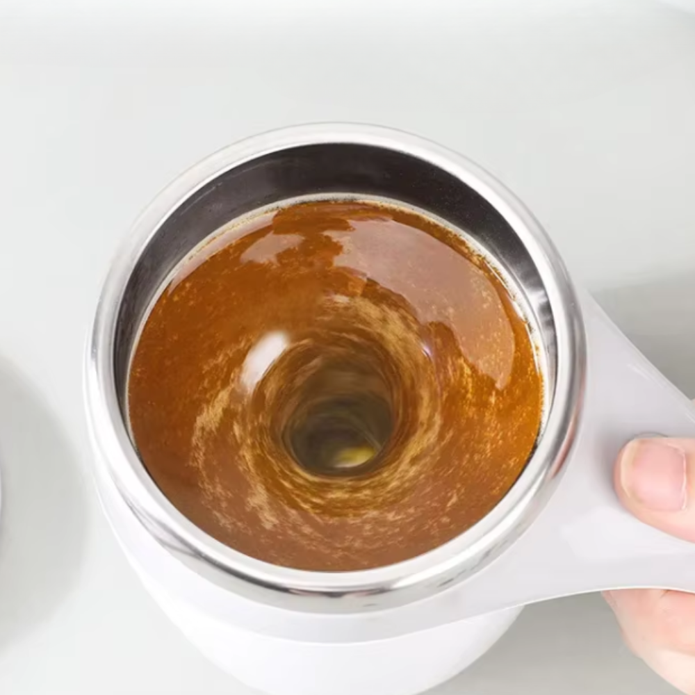 Automatic Stirring Coffee Cup