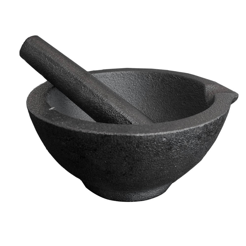 MORTERO DE HIERRO FUNDIDO 13 CM – TRADICIÓN, FUERZA Y SABOR AUTÉNTICO