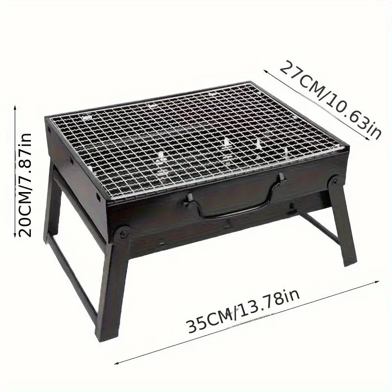 Parrilla de viaje: compacta y ligera